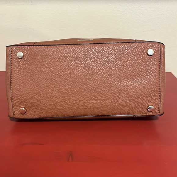 *FINAL SALE* Rebecca Minkoff Regan Leather Satchel Bag - Picture 4 of 11